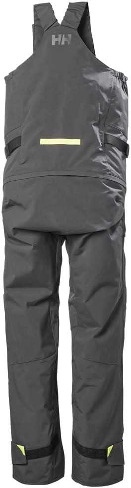 imageHellyHansen Skagen Offshore Bib Premium Womens Safety Overalls for Sailing Waterproof ampamp Breathable Durable Marine Gear980 Ebony
