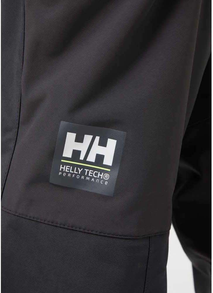 imageHellyHansen Skagen Offshore Bib Premium Womens Safety Overalls for Sailing Waterproof ampamp Breathable Durable Marine Gear980 Ebony