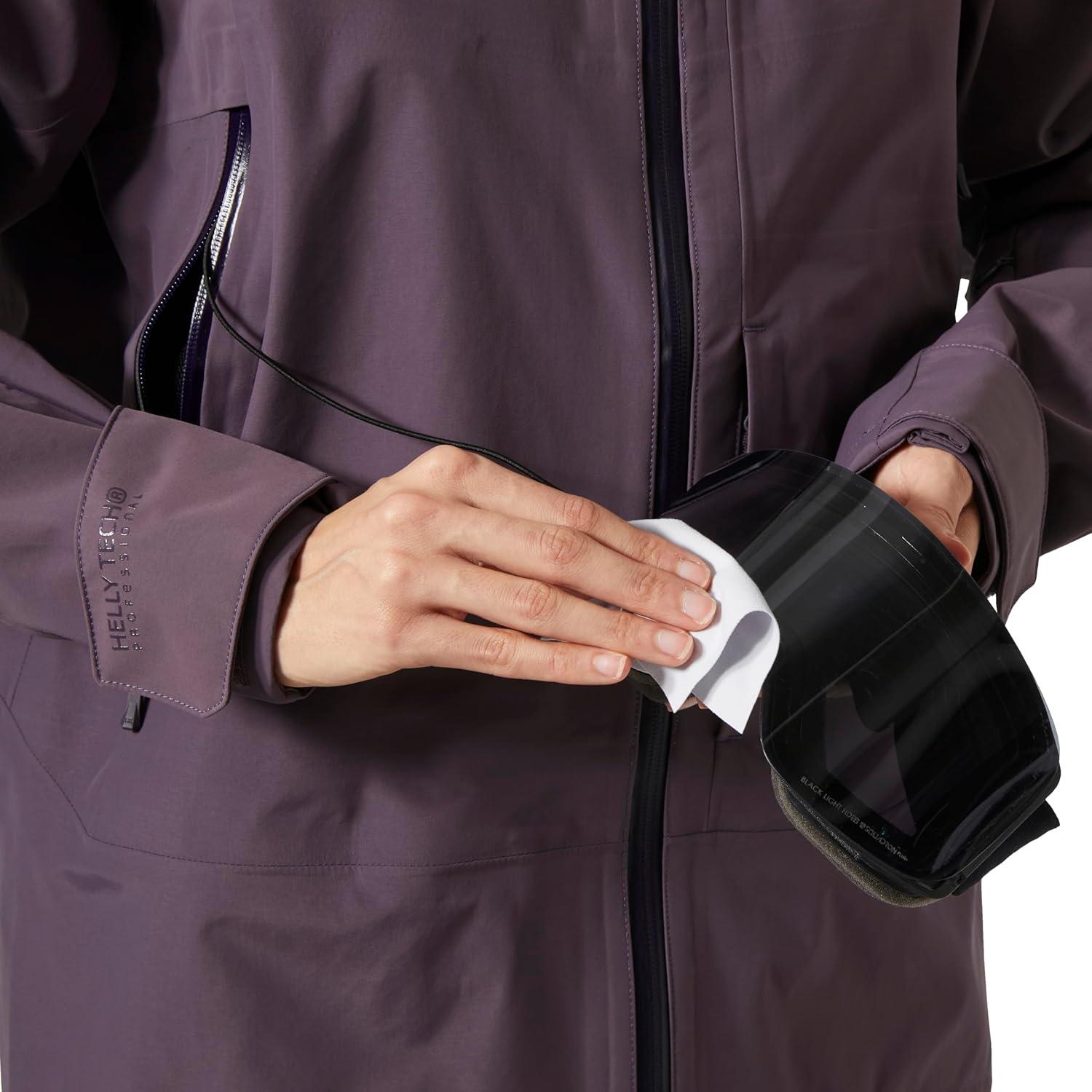 imageHellyHansen Sogn Shell Jacket for Women Waterproof Windproof Breathable SkiingJackets Lightweight Adjustable Fit654 Smoked Purple