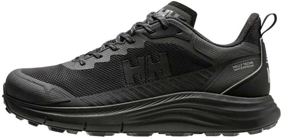 imageHellyHansen Stega HT Mens Waterproof Trail Running Shoe Durable Outdoor Sports Footwear for AllTerrain AdventuresBlack