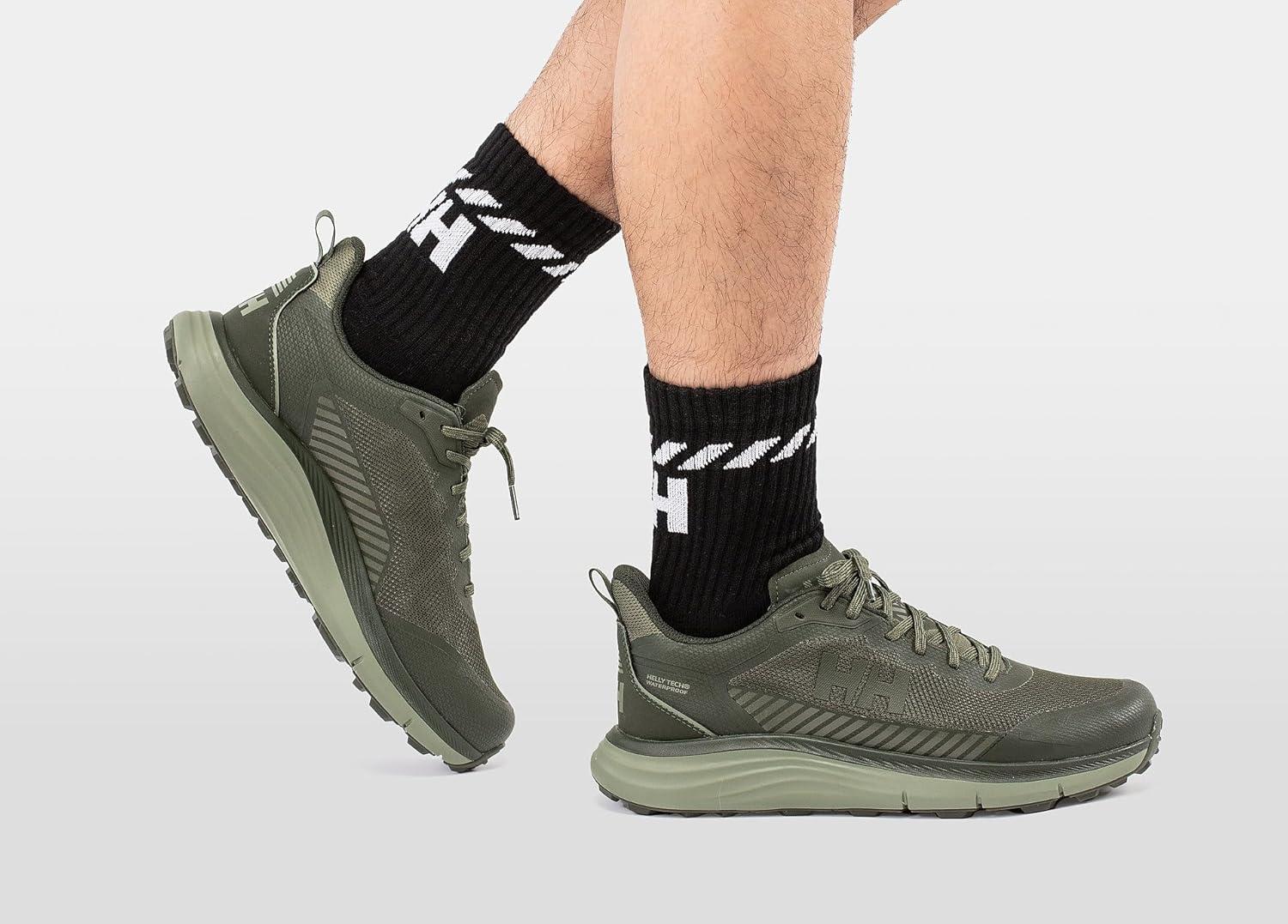 imageHellyHansen Stega HT Mens Waterproof Trail Running Shoe Durable Outdoor Sports Footwear for AllTerrain AdventuresMulticolor 1