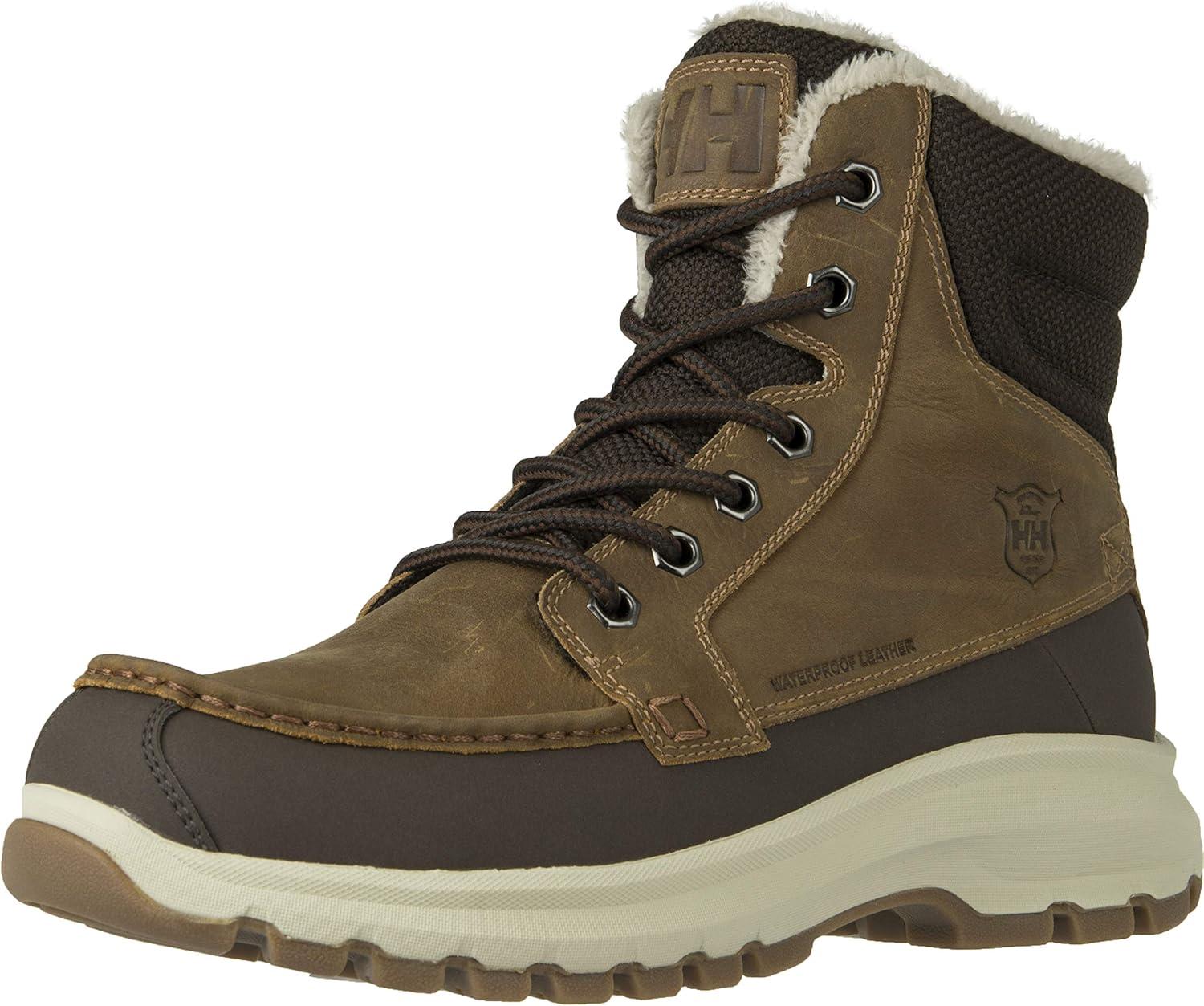 imageHellyHansen V3 Winter Boots Waterproof Snow Boots for Men AllTerrain Winter Shoes for Men766 Tobacco BrownEspressoNatural