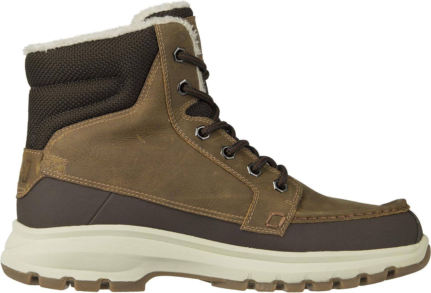 imageHellyHansen V3 Winter Boots Waterproof Snow Boots for Men AllTerrain Winter Shoes for Men766 Tobacco BrownEspressoNatural