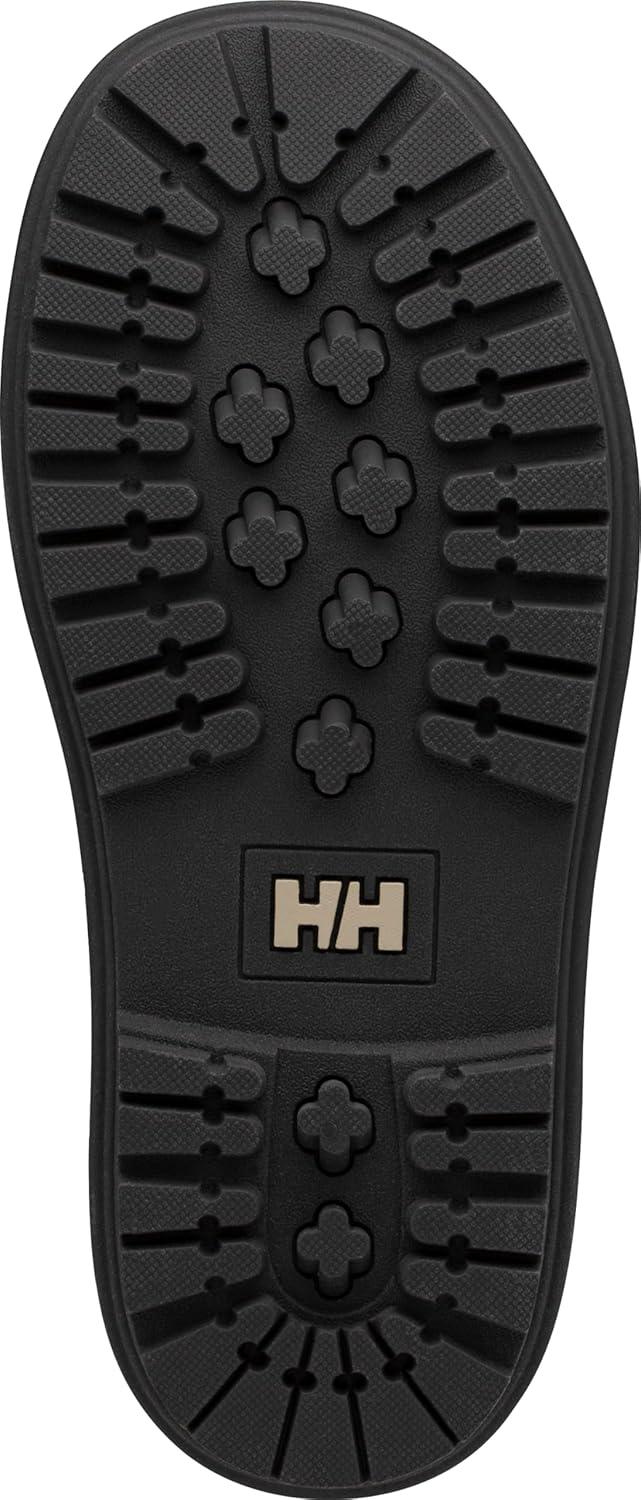 imageHellyHansen Varanger Primaloft Insulated Winter Boots for Women Waterproof Leather Upper Duck Boot Design FreezeBlock Tech741 BistreBlack