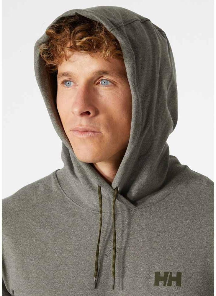 imageHellyHansen Verglas Light Hoodie Mens UltraSoft Lightweight Wicking bluesign Certified Ideal for Hiking ampamp Running431 Utility Green