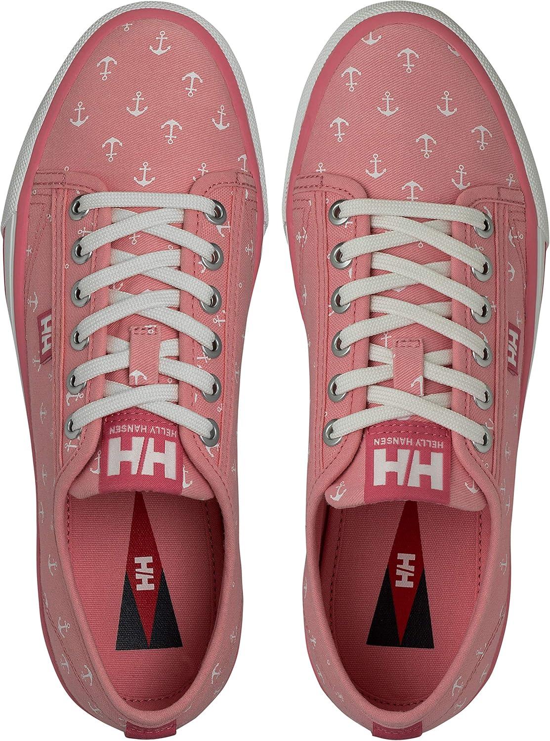 imageHellyHansen Womens Fjord Canvas Shoe V2Helly Hansen Women S Fjord Canvas Shoe V2 Flamingo Pink Off White Blue Tint 8
