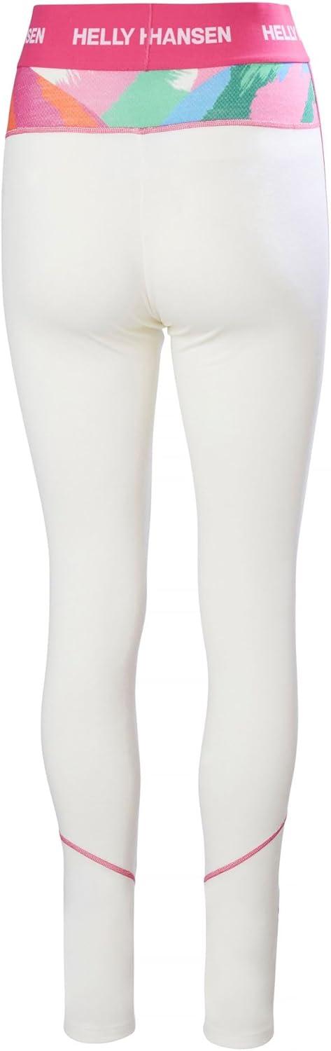 imageHellyHansen Womens LIFA Merino Midweight Graphic Base Layer Pants014 Off White Jpb Aop