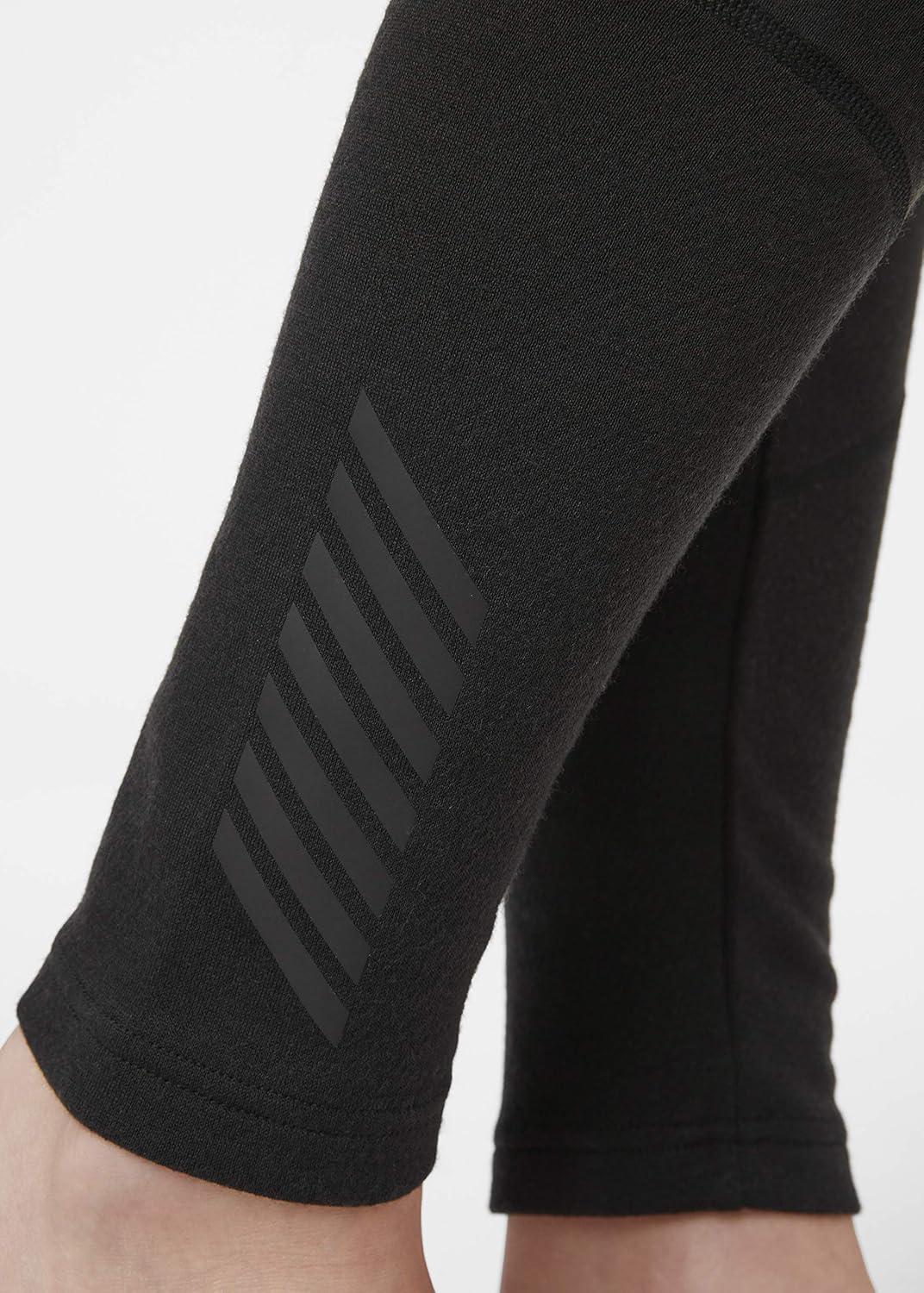 imageHellyHansen Womens LIFA Merino Midweight Graphic Base Layer Pants990 Black