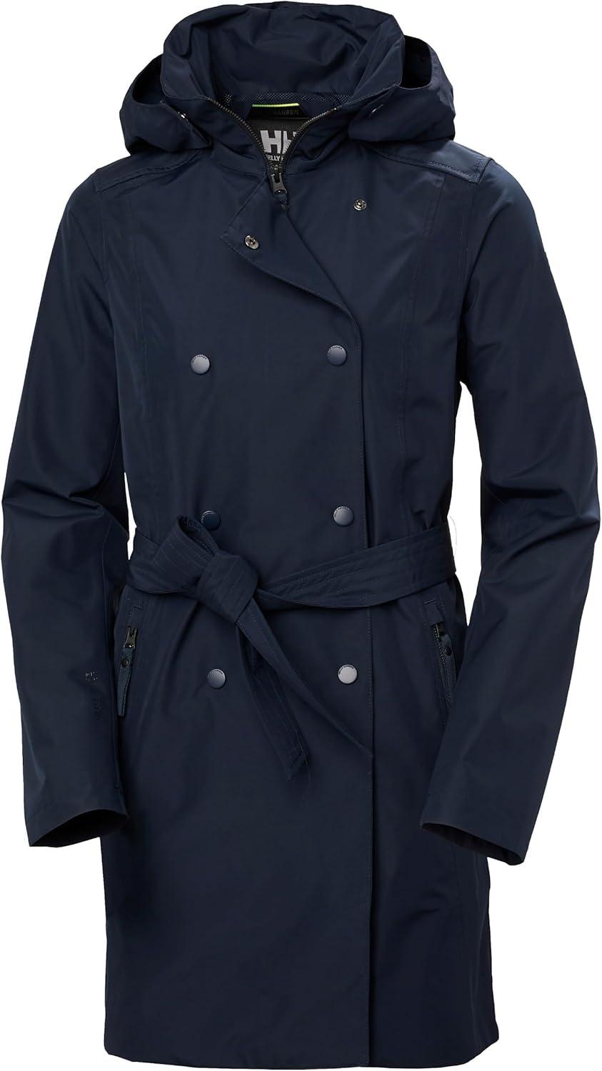 imageHellyHansen Womens Welsey Ii Trench599 Navy