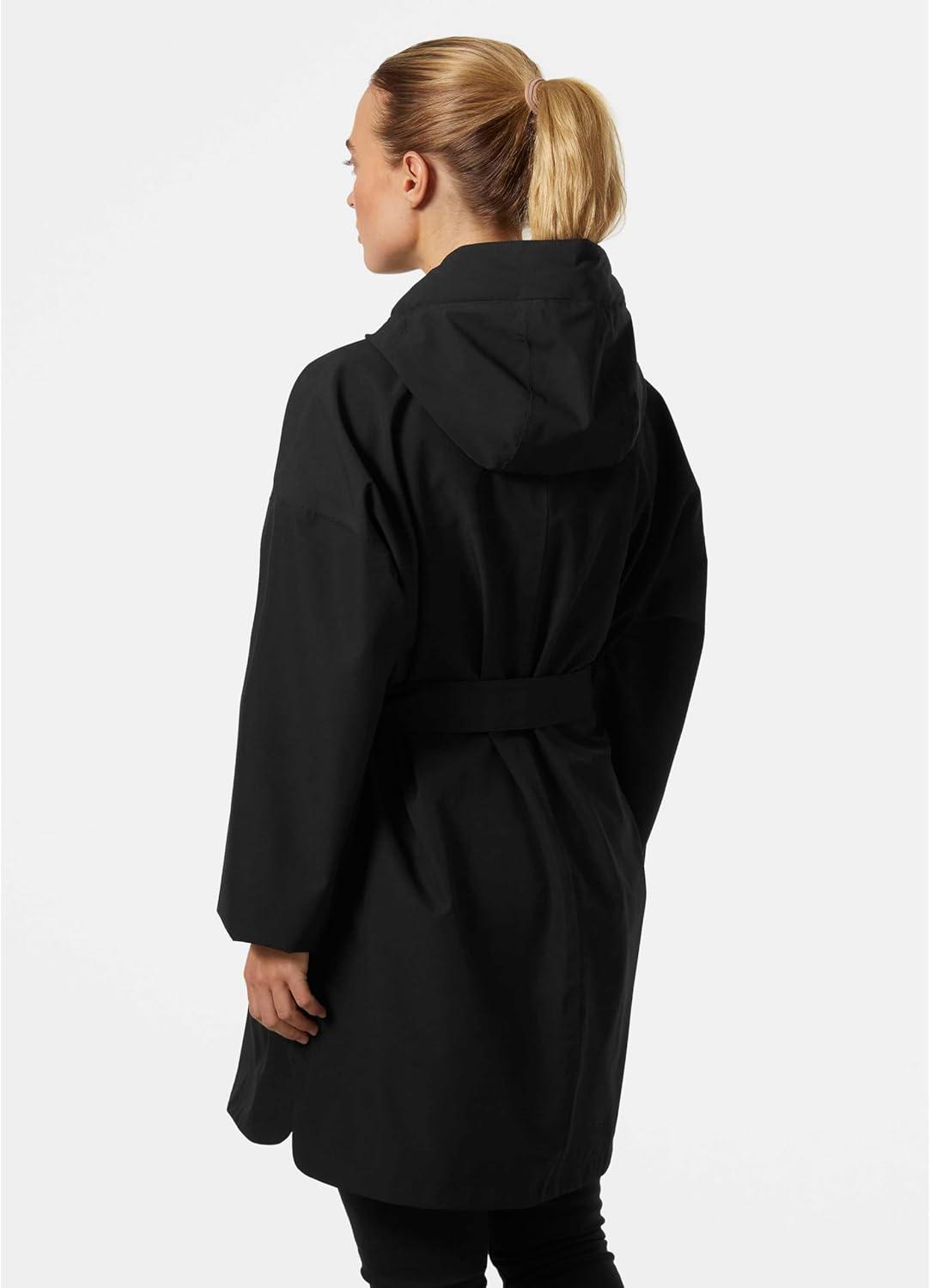 imageHellyHansen womens Lilja Belted Poncho990 Black