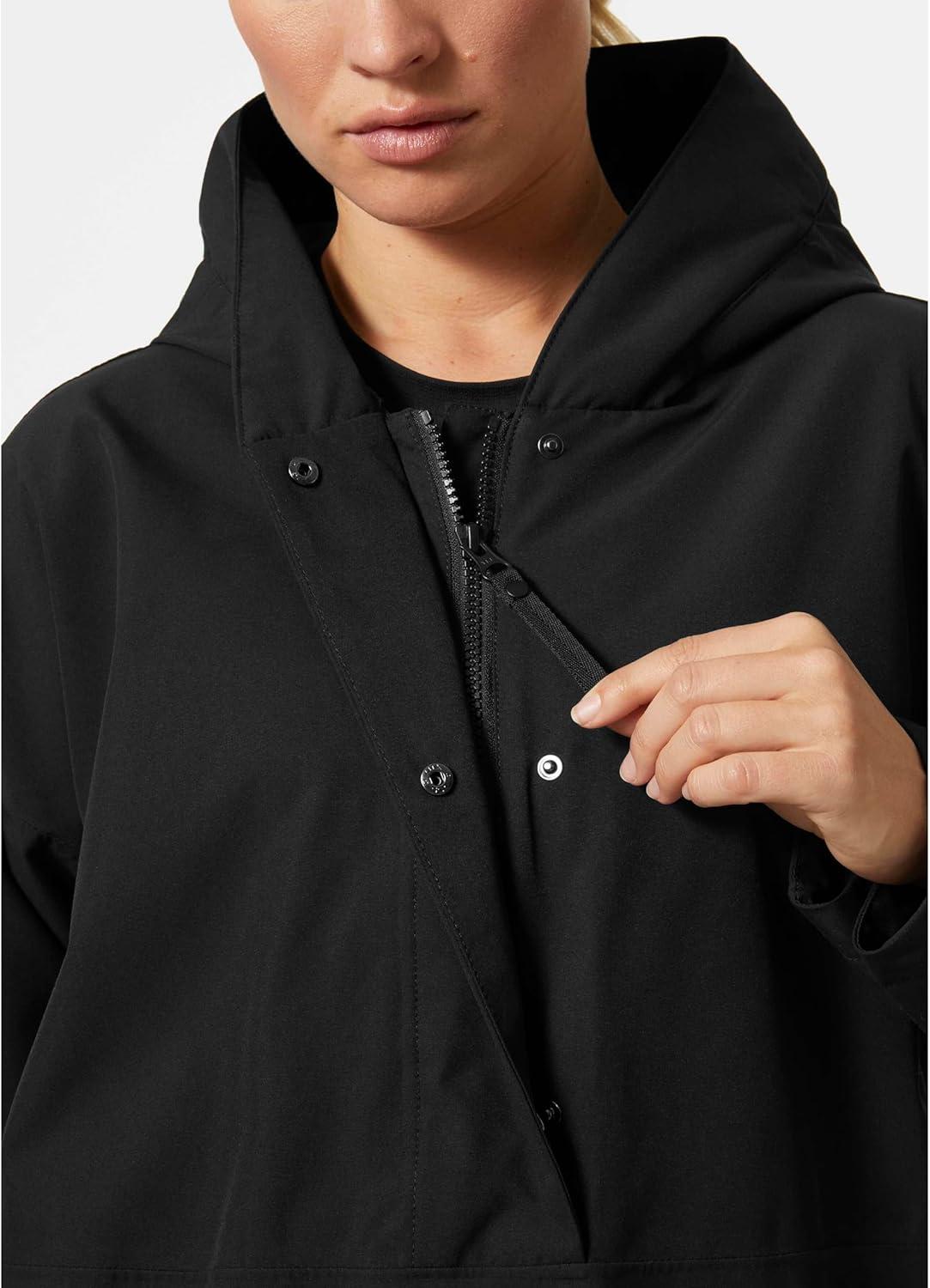 imageHellyHansen womens Lilja Belted Poncho990 Black