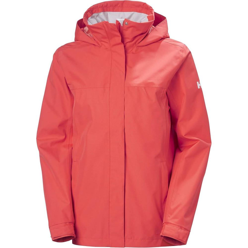 imageHelly Hansen 62650 Womens Aden Jacket271 Hot Coral
