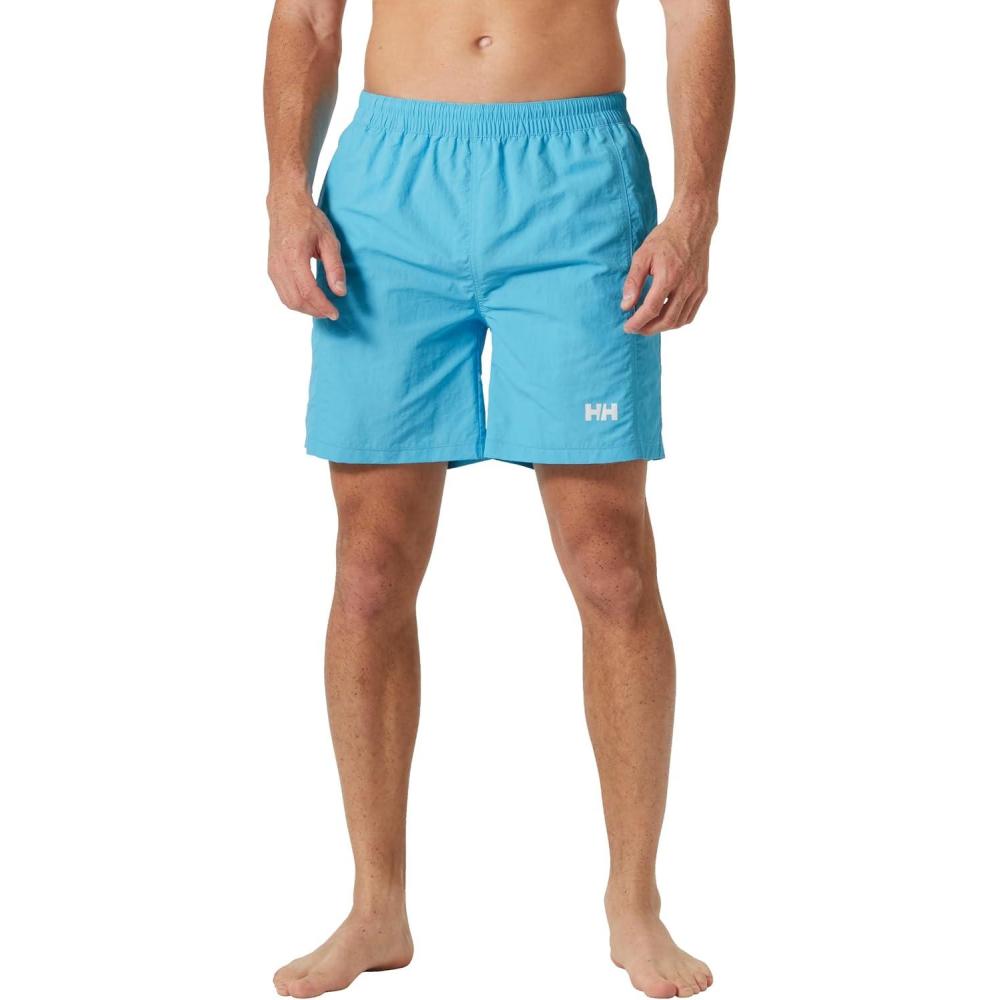 imageHelly Hansen Mens Carlshot Quick Dry Swim Trunk Mesh Lining Board Shorts Boardshorts with Pockets621 Aqua