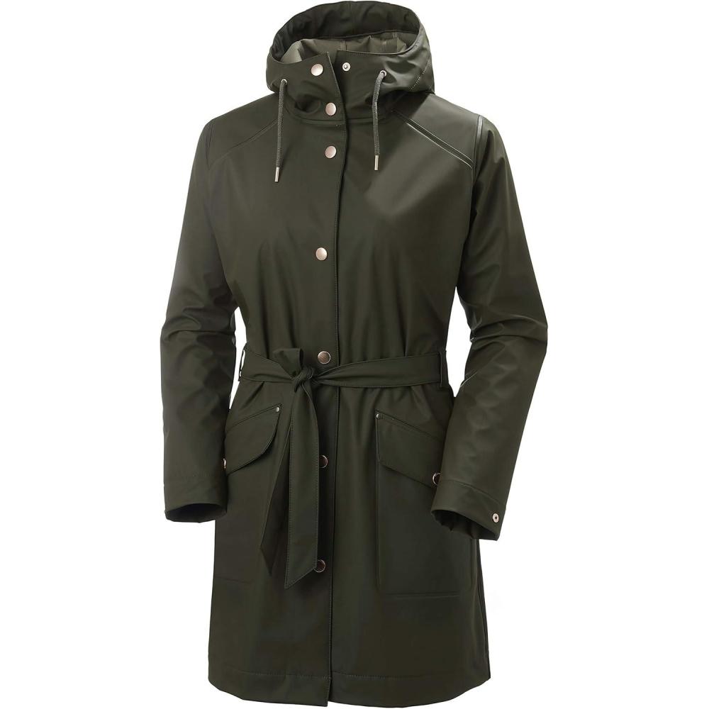 imageHelly Hansen Womens Kirkwall Ii Raincoat469 Forest Night