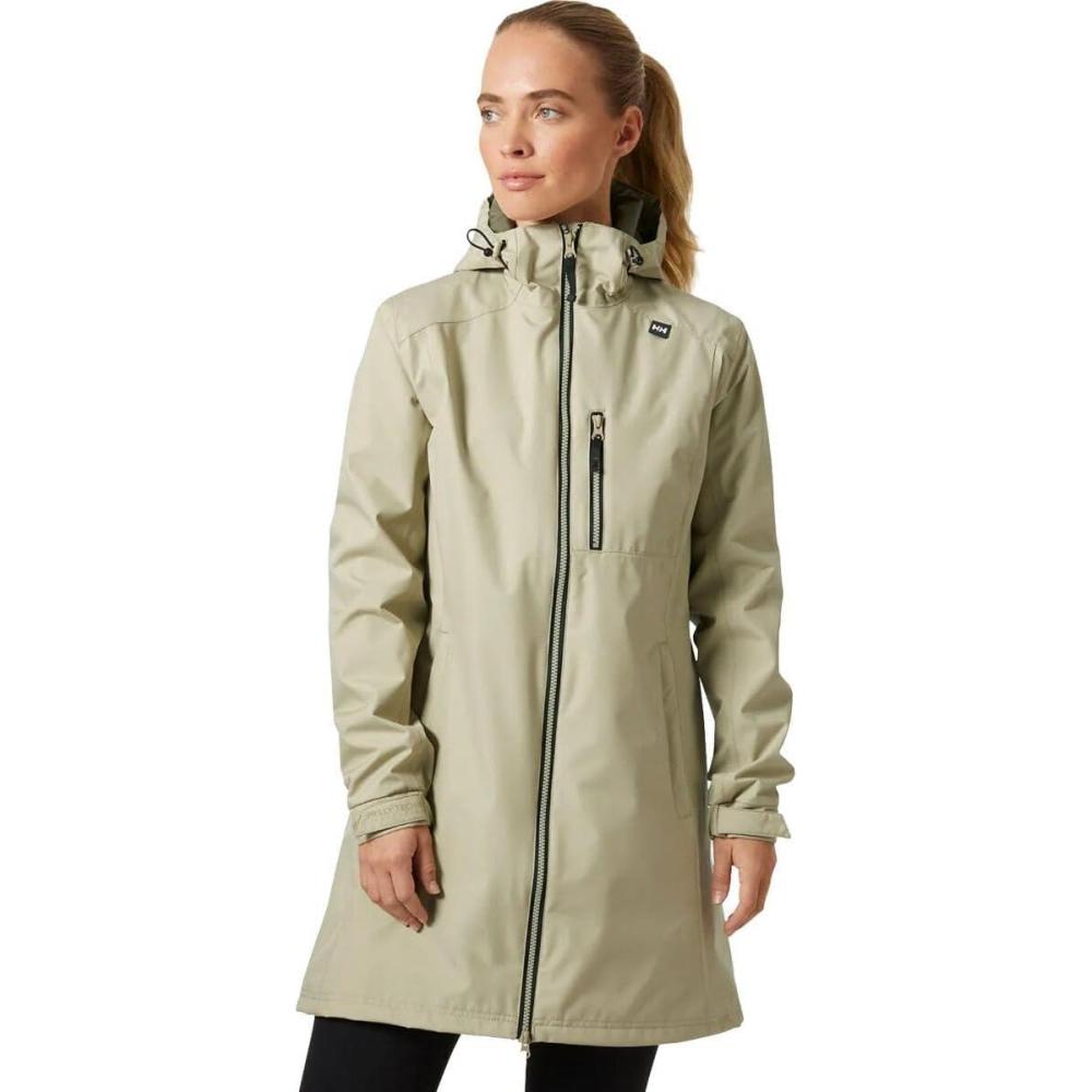 imageHelly Hansen Womens Long Belfast Jacket463 Light Lav