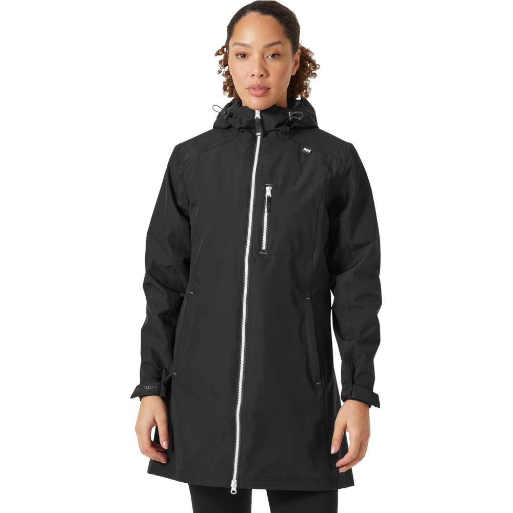 imageHelly Hansen Womens Long Belfast Jacket991 Black