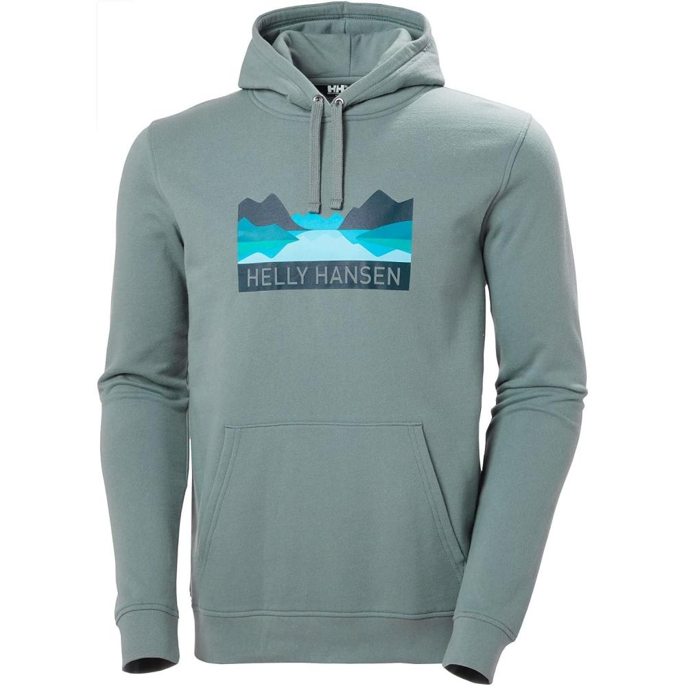 imageHelly Hansen mens Standard Nord Graphic Pull Over Hoodie591 Trooper