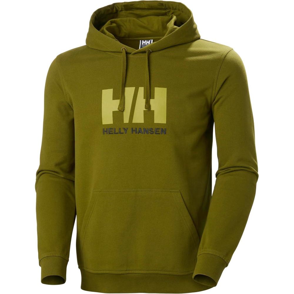 imageHellyHansen 33977 Mens Hh Logo Hoodie461 Olive Green