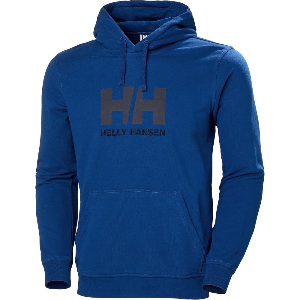 imageHellyHansen 33977 Mens Hh Logo Hoodie606 Deep Fjord