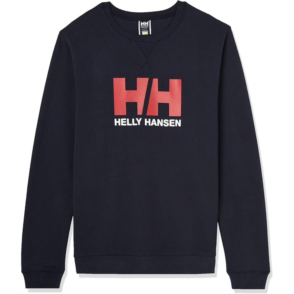 imageHellyHansen 34000 Mens Hh Logo Crew Sweater636 Azurite