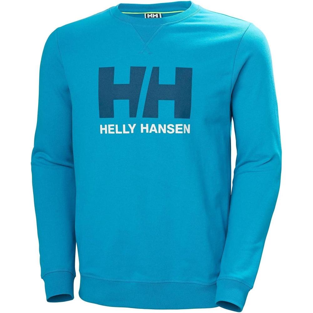 imageHellyHansen 34000 Mens Hh Logo Crew Sweater649 Caribbean Sea