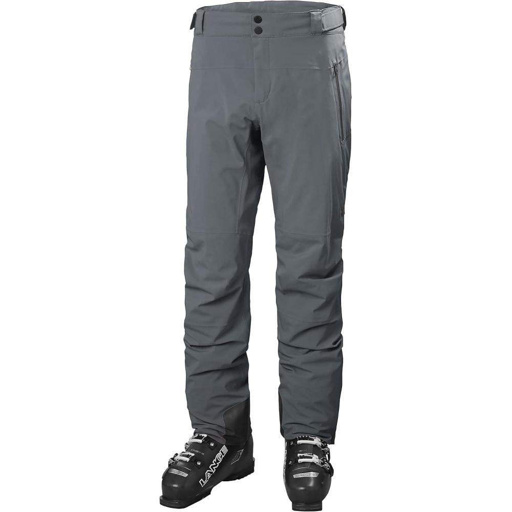 imageHellyHansen Alpha LIFALOFT Insulated Ski Pant Waterproof Snow Pants LIFALOFT Warmth ampamp Winter Trousers for Men983 Slate