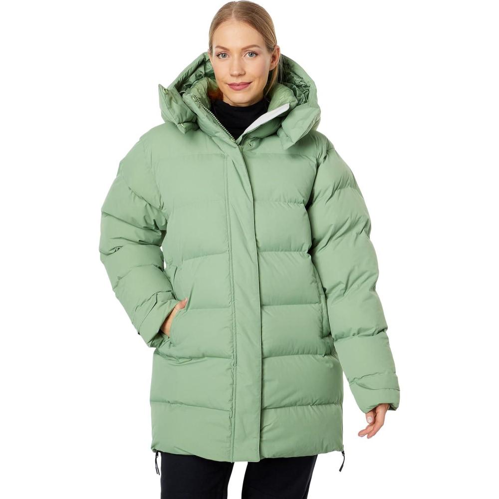 imageHellyHansen Aspire Puffy Parka Womens Winter Coat Puffer Jacket Insulated Water Resistant Long Warm Hooded Synthetic Down406 Jade 20