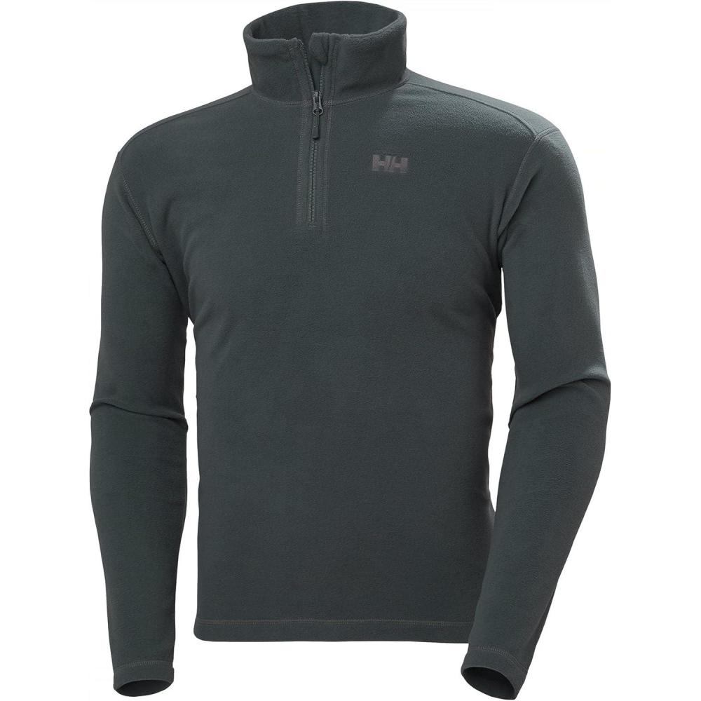 imageHellyHansen Daybreaker 12 Zip Fleece Mens Recycled FleeceOuterwearJackets Cozy HalfZip Pullover For All Seasons609 Storm