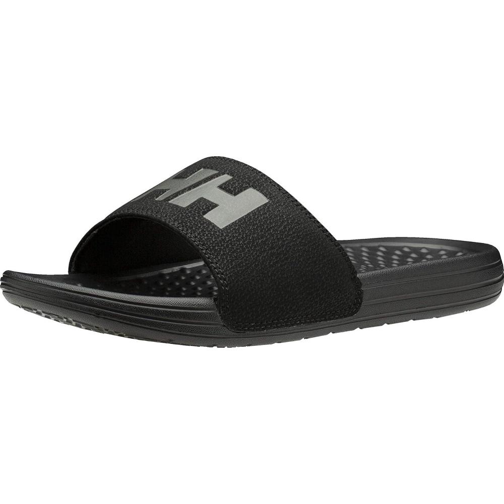 imageHellyHansen HH Slide Womens Casual Sandals Lightweight Comfortable NonSlip QuickDrying Stylish Beach ampamp Travel Wear990 BlackGunmetal