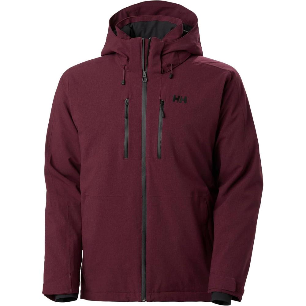 imageHellyHansen Juniper 30 Ski Jacket Waterproof Winter Jacket for Men Adjustable Hood658 Hickory