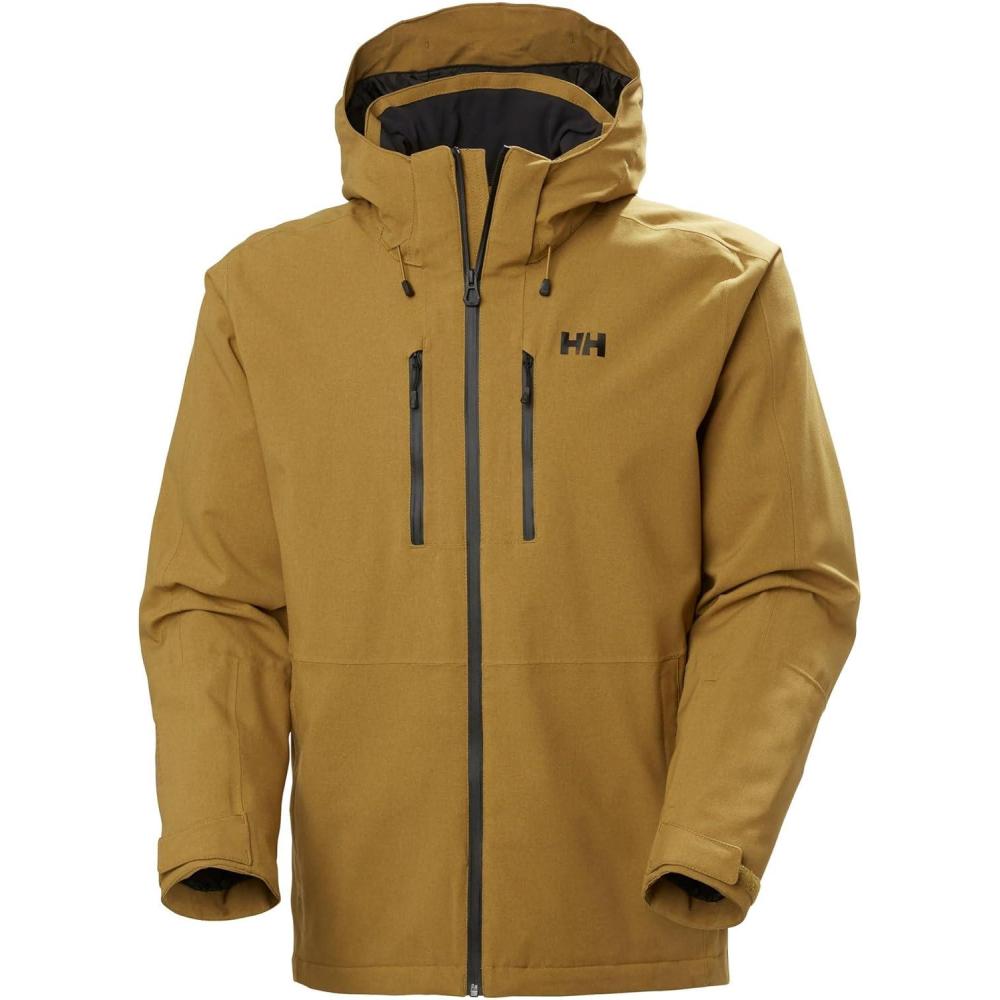 imageHellyHansen Juniper 30 Ski Jacket Waterproof Winter Jacket for Men Adjustable Hood787 Lynx