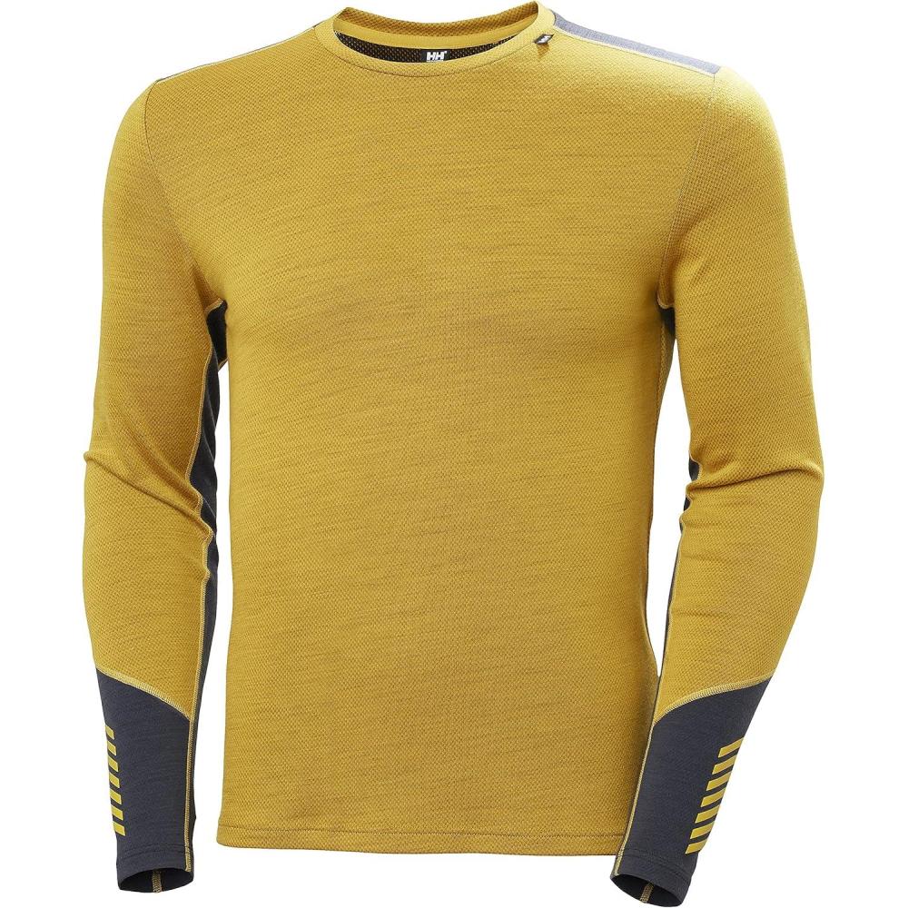 imageHellyHansen LIFA Merino Midweight Crew Base Layer for Men  Warm ampamp Breathable Ideal for Winter Sports ampamp Outdoor Activities349 Arrowwood