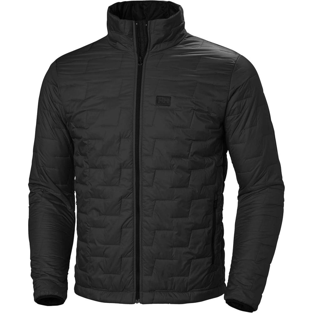imageHellyHansen Lifaloft Insulator Jacket for Men Lightweight Coat AthleticShellJackets WaterResistant Windproof991 Black Matte