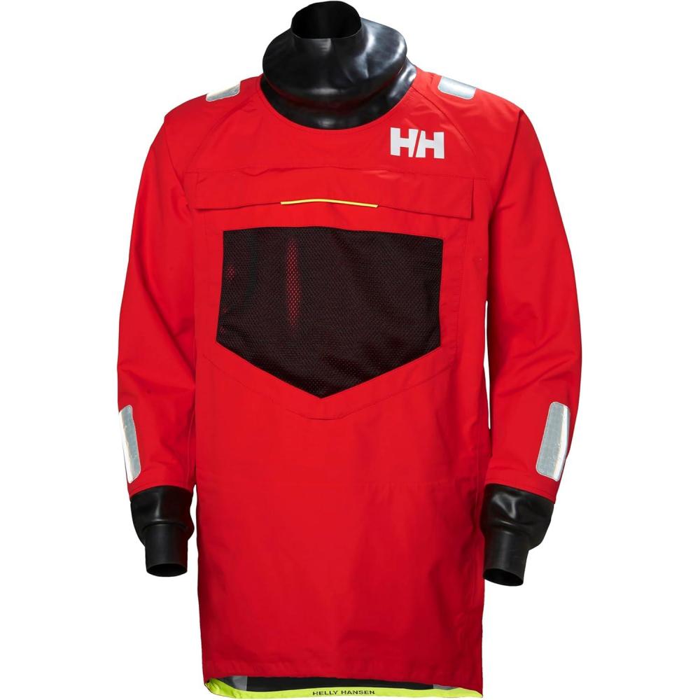 imageHellyHansen Mens Aegir Ocean Smock222 Alert Red