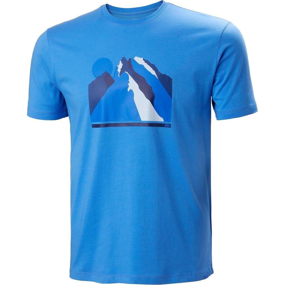 imageHellyHansen Mens F2F Organic Cotton Tee 20554 Ultra Blue