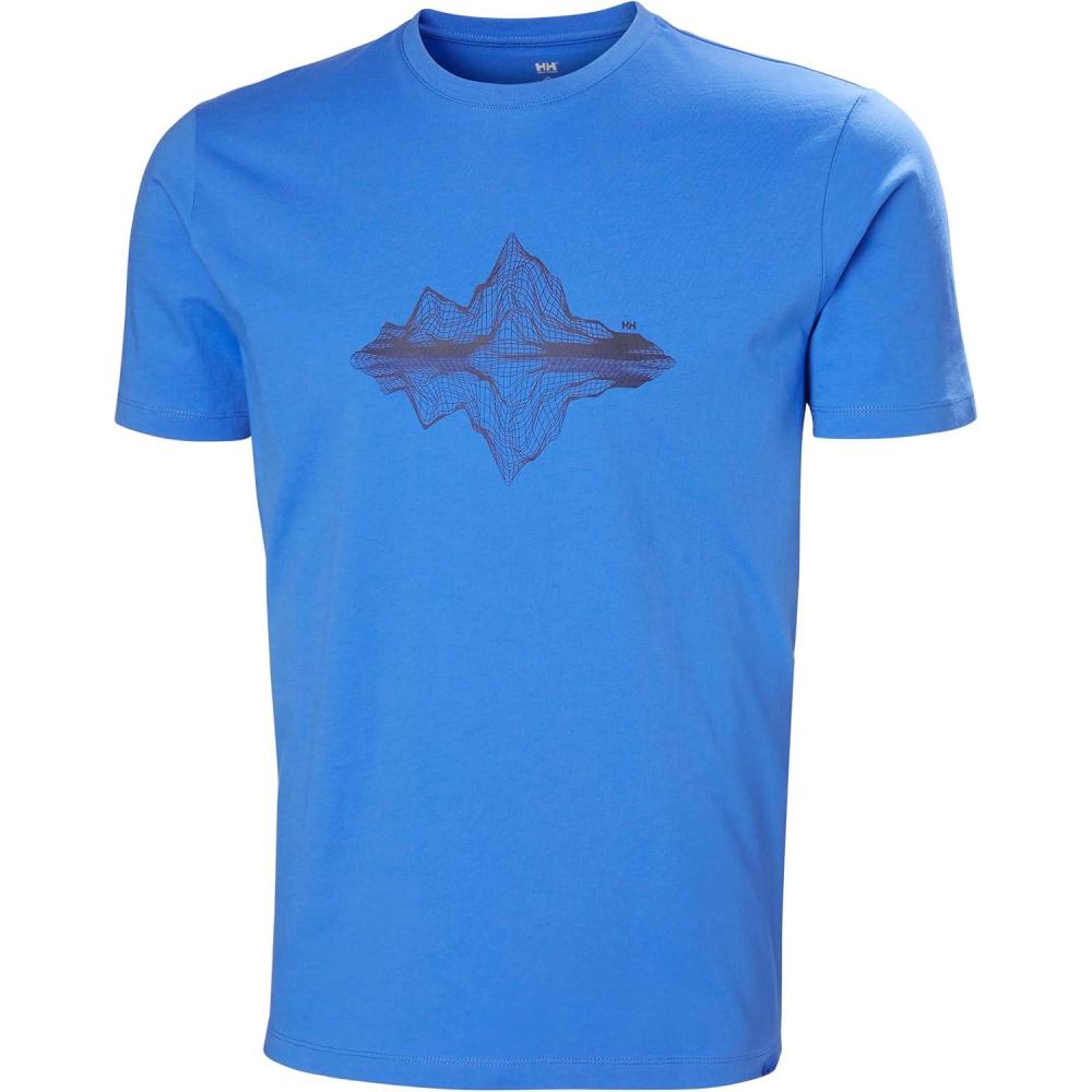 imageHellyHansen Mens F2F Organic Cotton Tee 20555 Ultra Blue