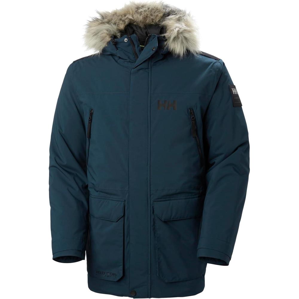 imageHellyHansen Mens Reine Parka574 Midnight