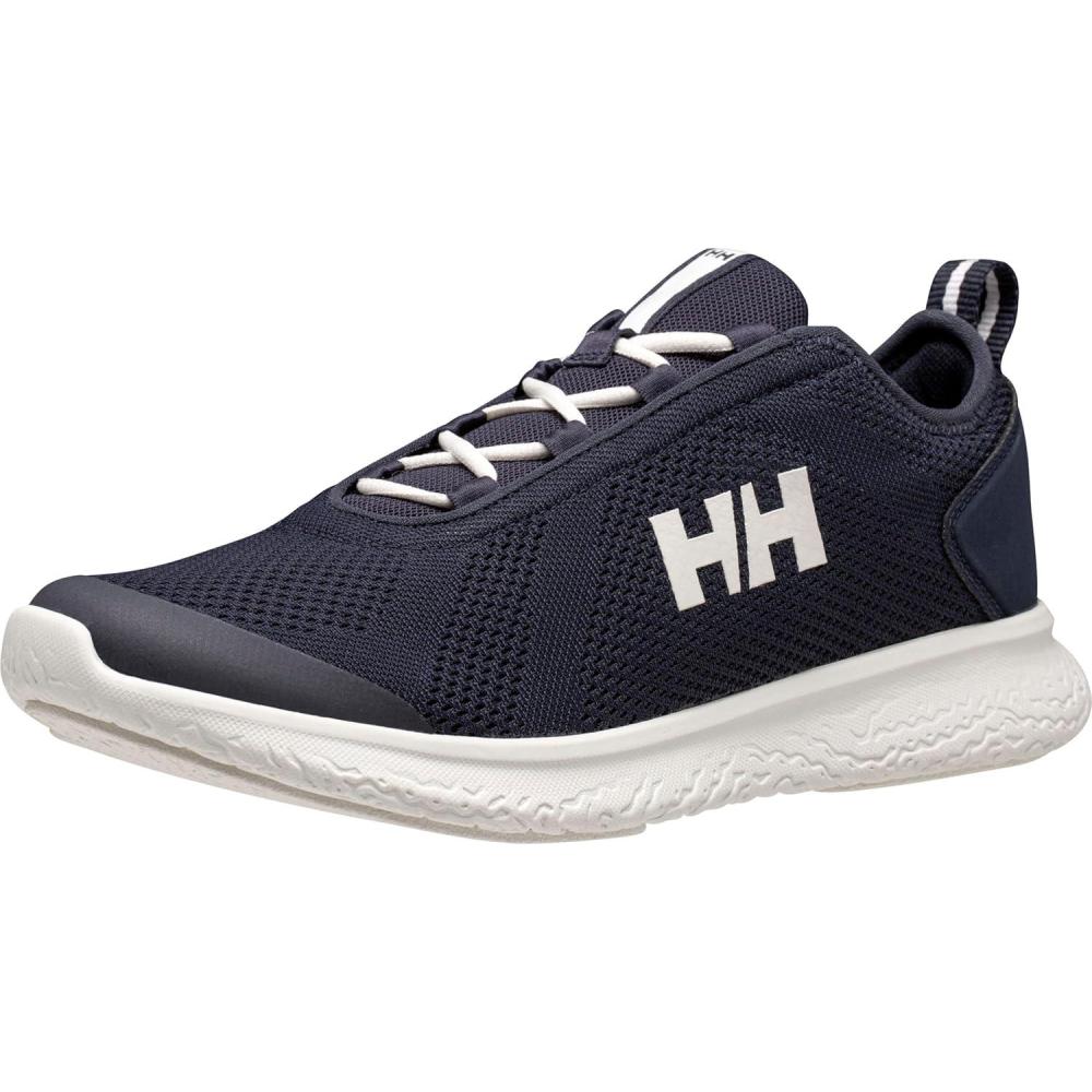 imageHellyHansen Mens Supalight Medley Breathable Sailing Watersports Shoes597 NavyWhite