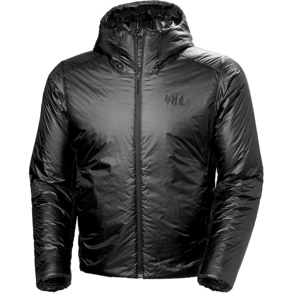 imageHellyHansen Odin Everdown Hooded Jacket for Men  Premium Winter Coat Insulated Athletic Shell Jackets Outdoor Wear990 Black