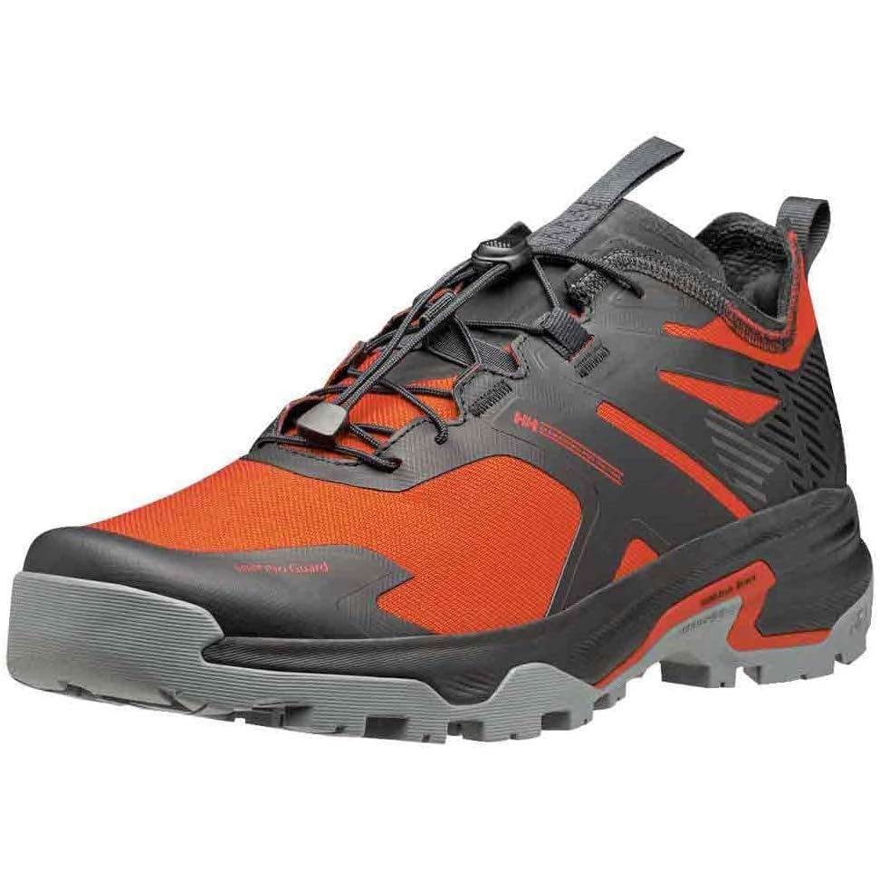 imageHellyHansen Ridgeflyer QL Mens Hiking Shoes Durable Breathable Outdoor Footwear300 Patrol OrangeBlack