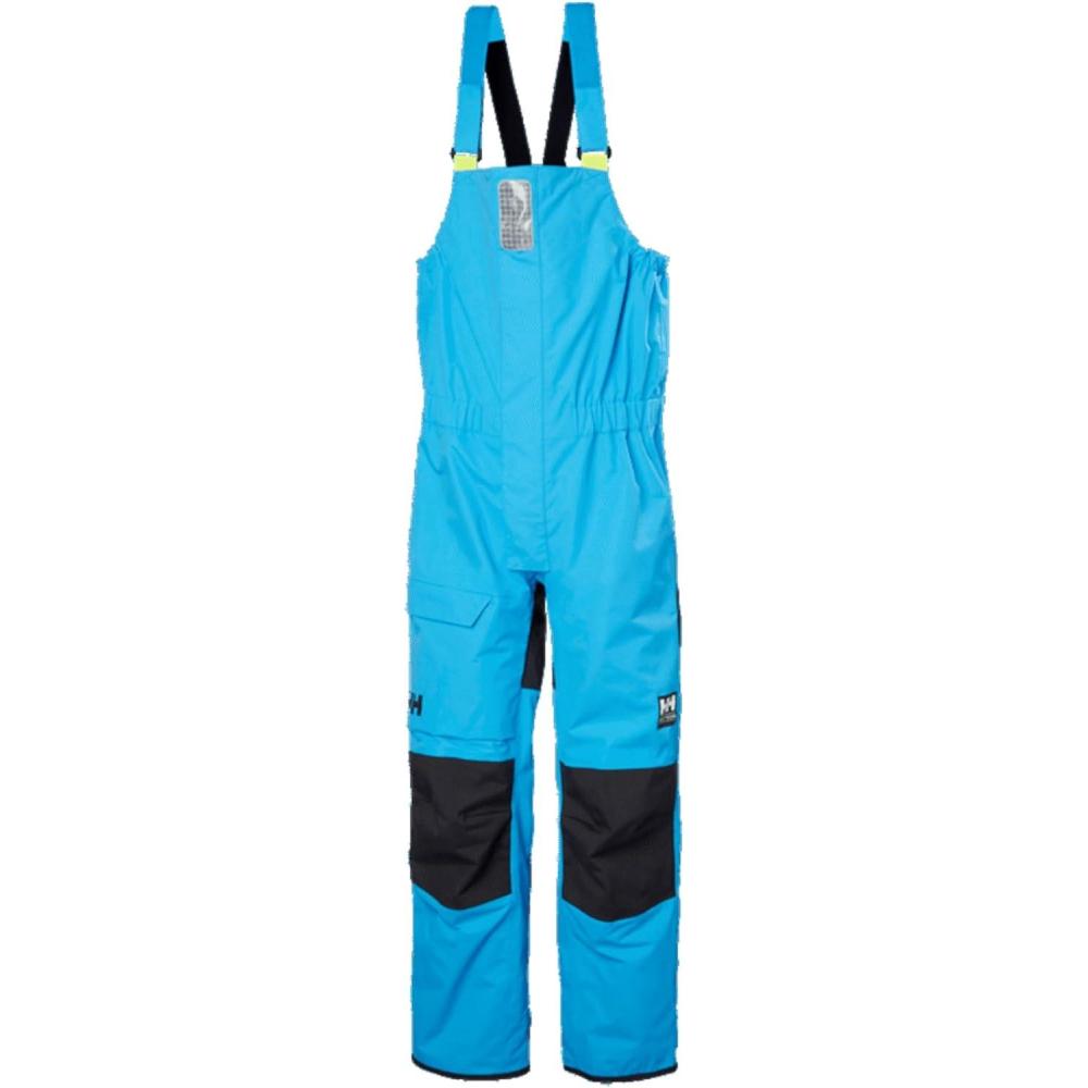 imageHellyHansen Sailing Bib Overalls Windproof with Reinforced Knees Fishing Bib QuickDry Rain Overalls645 Cyan 40