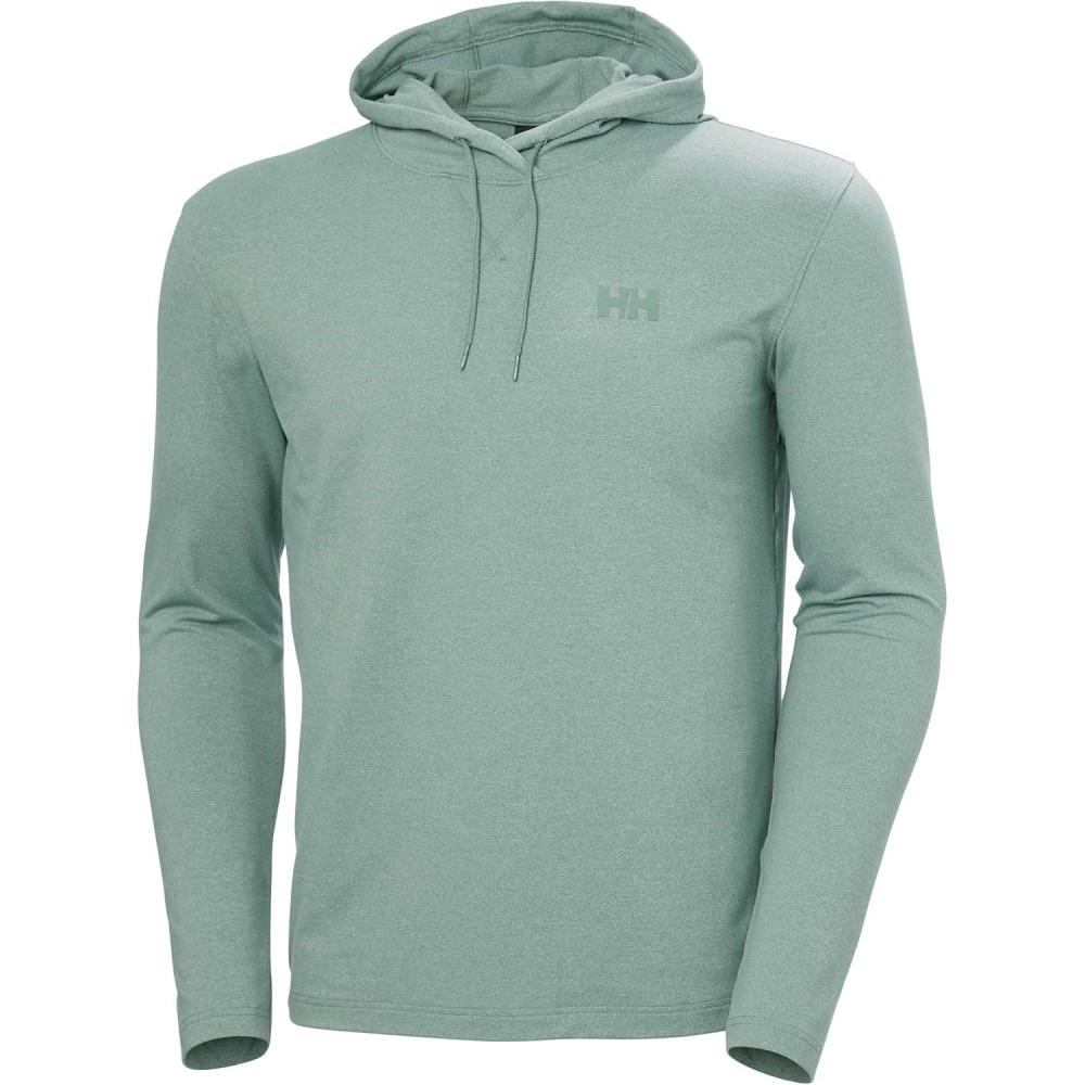 imageHellyHansen Verglas Light Hoodie Mens UltraSoft Lightweight Wicking bluesign Certified Ideal for Hiking ampamp Running489 Cactus