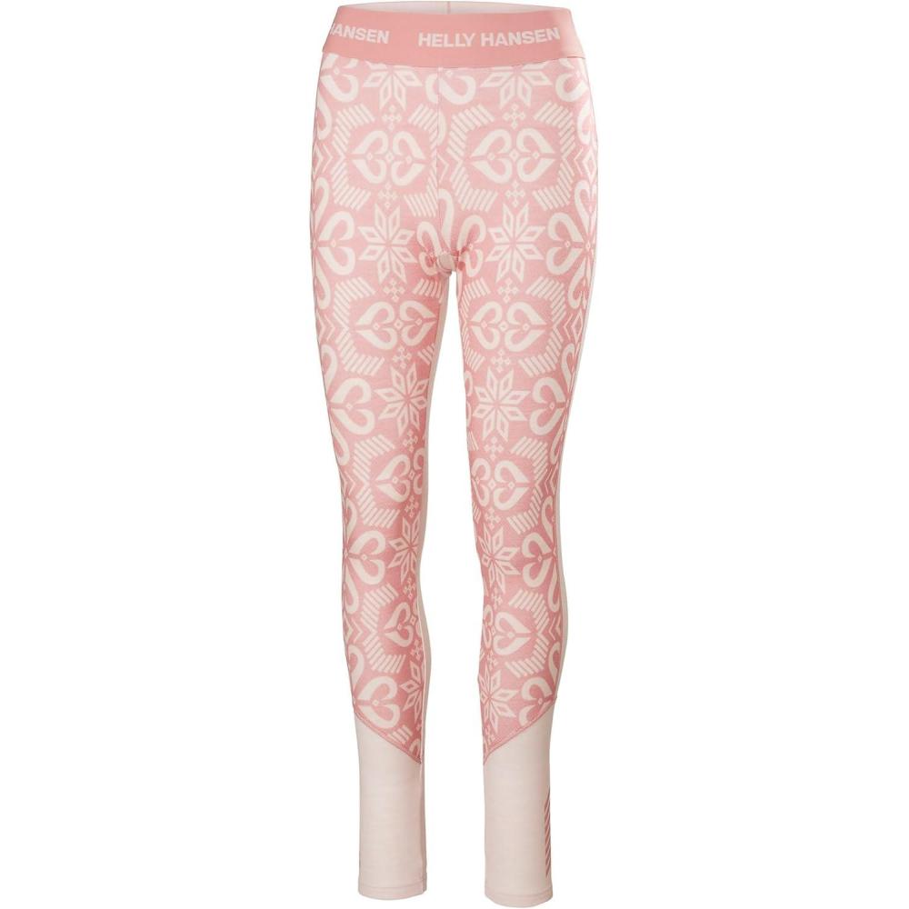 imageHellyHansen Womens LIFA Merino Midweight Graphic Base Layer Pants082 Pink