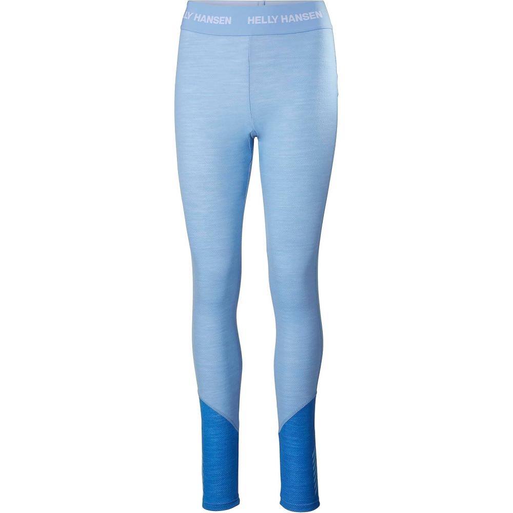 imageHellyHansen Womens LIFA Merino Midweight Graphic Base Layer Pants627 Bright Blue