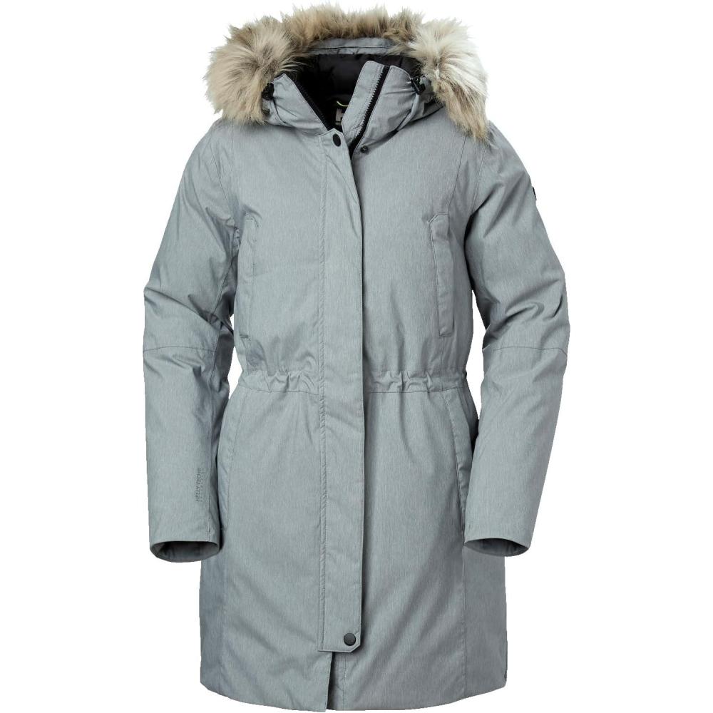 imageHellyHansen womens Helly Hansen Senja Parka949 Grey Melange