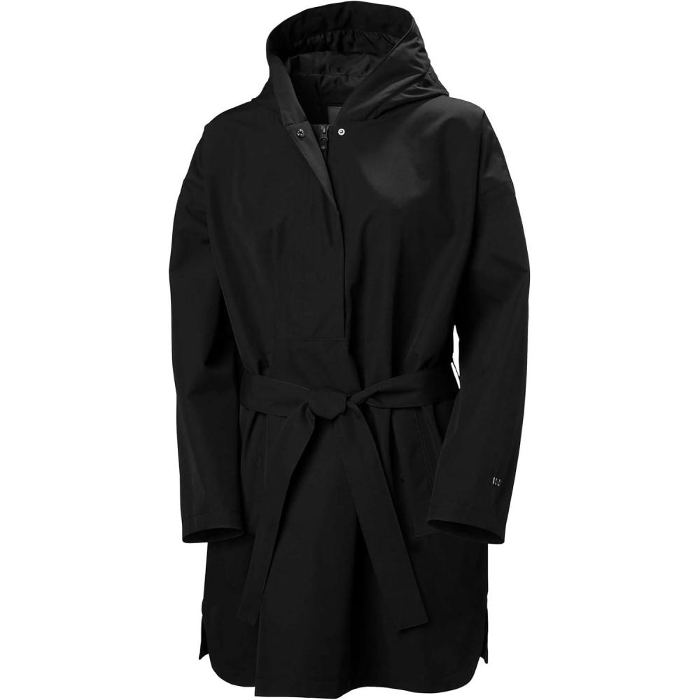 imageHellyHansen womens Lilja Belted Poncho990 Black