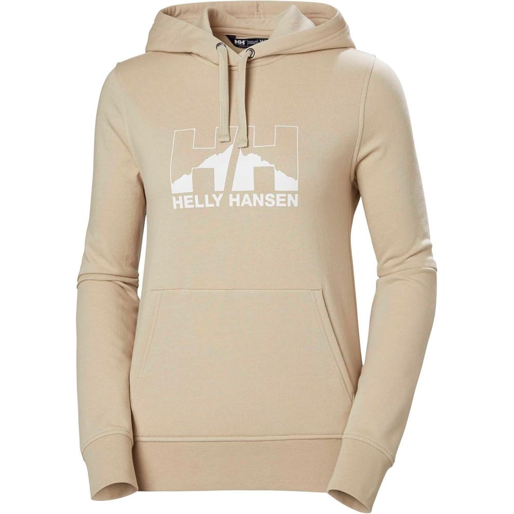 imageHellyHansen womens Nord Graphic Pullover Hoodie078 Khaki Sand