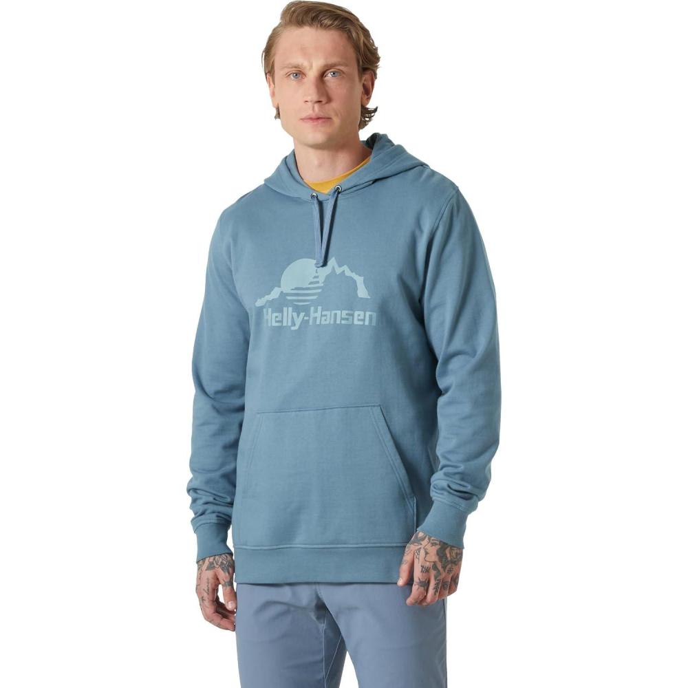 imageHellyHansen womens Nord Graphic Pullover Hoodie601 Washed Navy