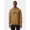 Helly Hansen mens Standard Nord Graphic Pull Over Hoodie(Yellow)