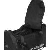 Helly Hansen unisex-adult Unisex HH Duffel Bag 2 Packable Bag with Optional Backpack Straps, 579 Arctic Grey, 90L (Large)(990 Black)